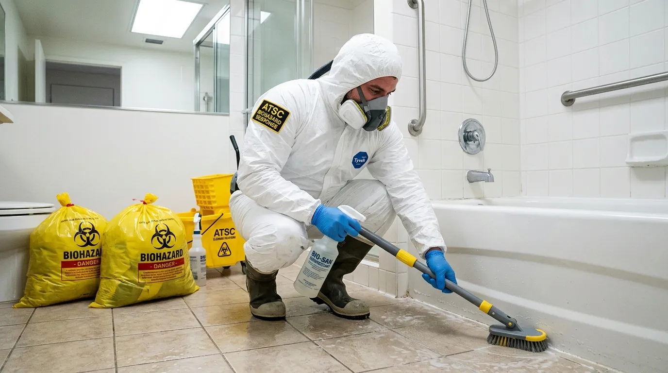 Decontamination equipment deployed for Blood Cleanup in Longmont